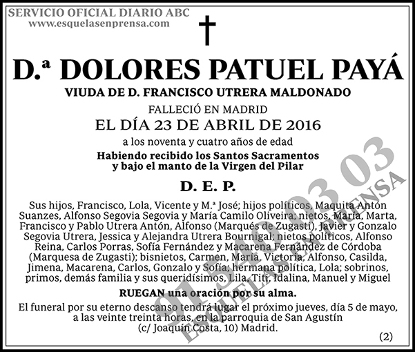 Dolores Patuel Payá